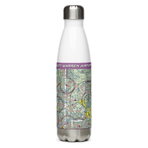 Warren Airport (62D) VFR Sectional Water Bottle