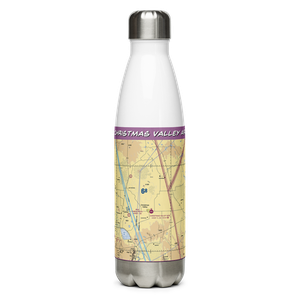 Christmas Valley Airport (62S) VFR Sectional Water Bottle
