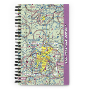 Westfield Airport (I72) VFR Sectional Notebook