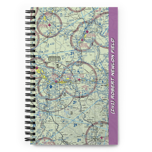 Robert Newlon Field (I41) VFR Sectional Notebook
