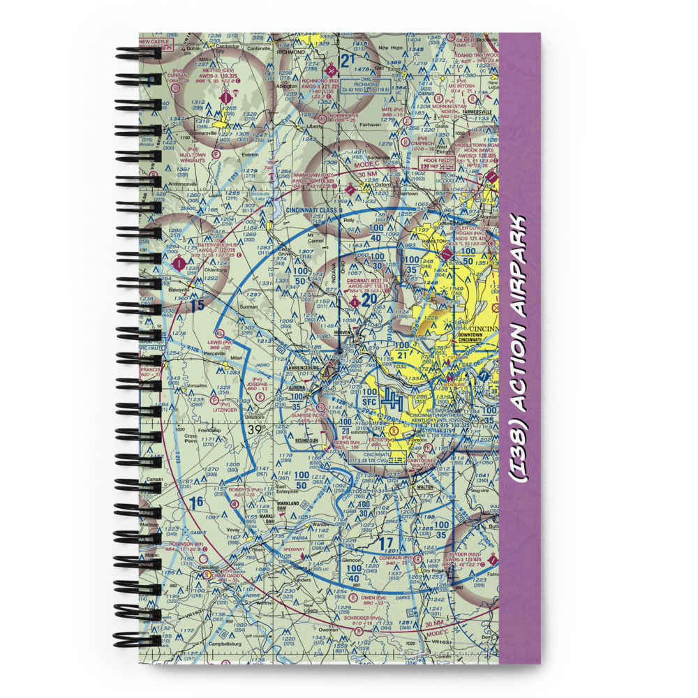 Action Airpark (I38) VFR Sectional Notebook 