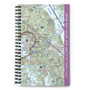 Hollis Clark Bay Seaplane Base (HYL) VFR Sectional Notebook