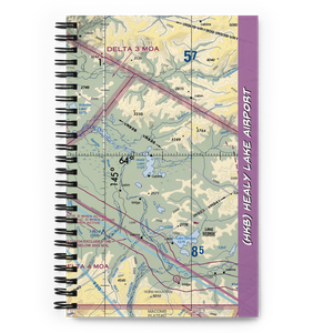 Healy Lake Airport (HKB) VFR Sectional Notebook