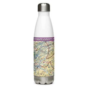 Johnson County Airport (6A4) VFR Sectional Water Bottle