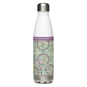 Greenville Municipal Airport (6D6) VFR Sectional Water Bottle