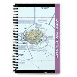 Hanamaulu Airstrip (HI03) VFR Sectional Notebook