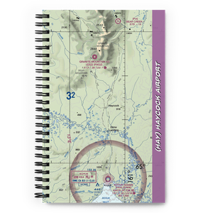 Haycock Airport (HAY) VFR Sectional Notebook