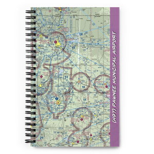 Pawnee Municipal Airport (H97) VFR Sectional Notebook