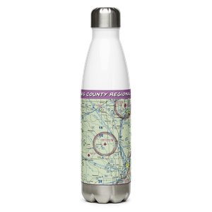 Lewis County Regional Airport (6M6) VFR Sectional Water Bottle