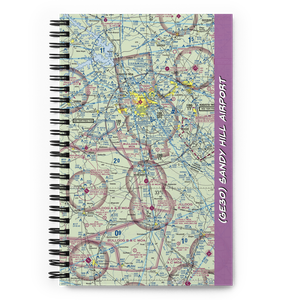 Sandy Hill Airport (GE30) VFR Sectional Notebook