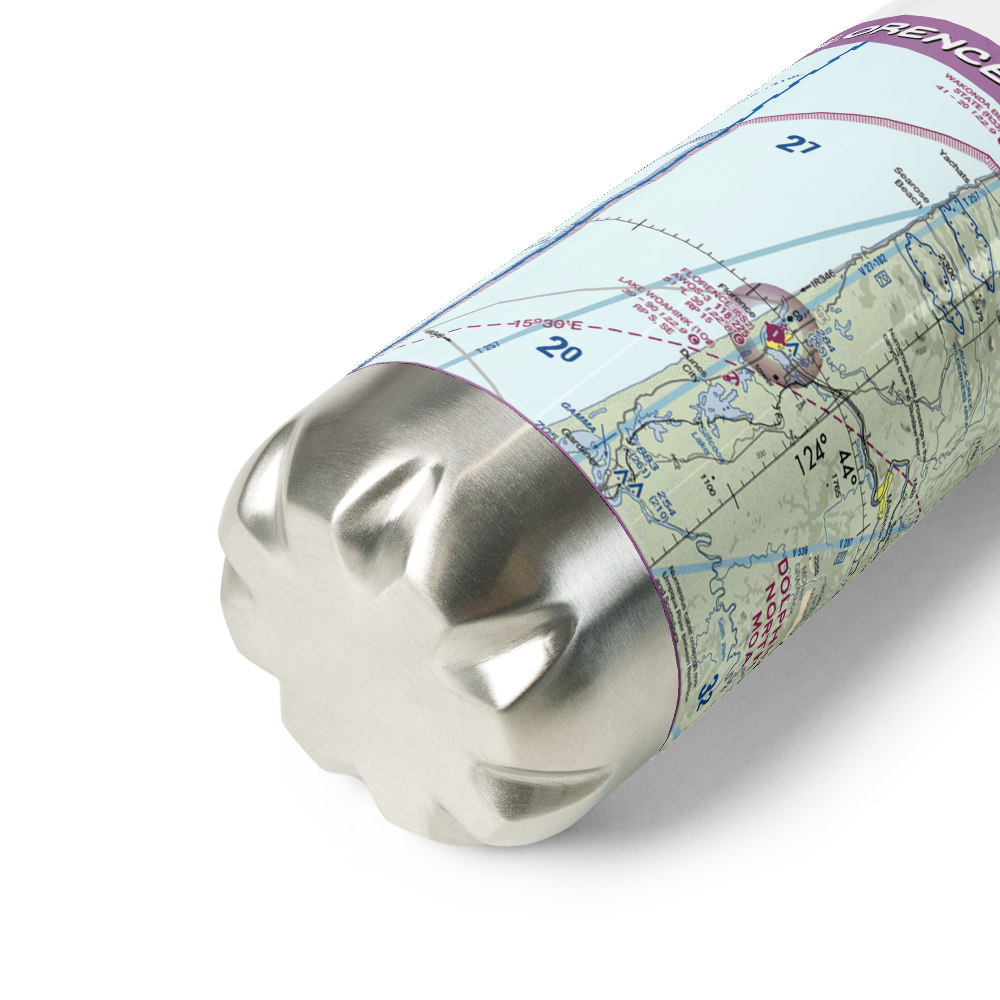 Florence Municipal Airport (6S2) VFR Sectional Water Bottle 