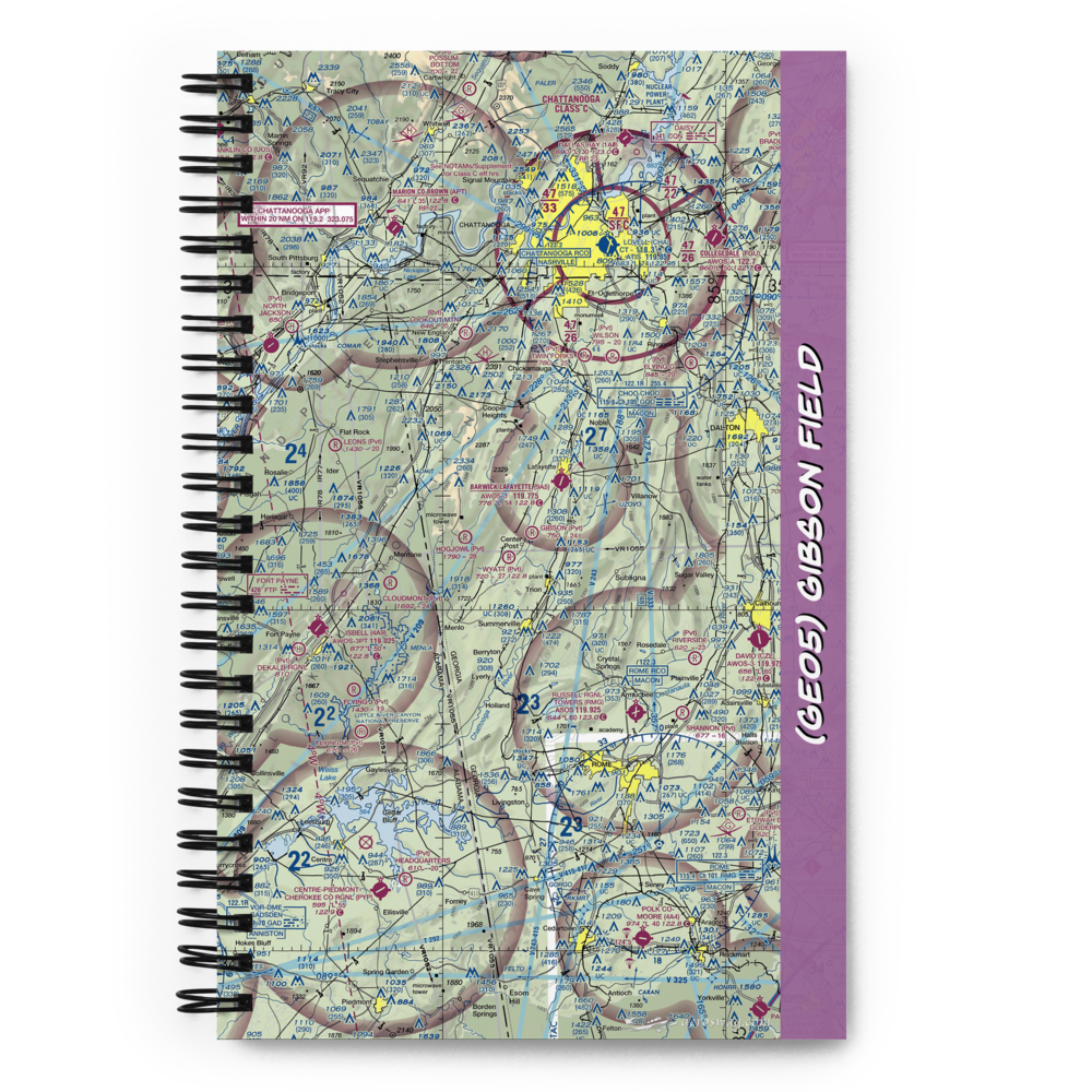 Gibson Field (GE05) VFR Sectional Notebook 