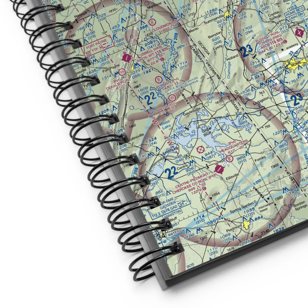 Gibson Field (GE05) VFR Sectional Notebook 