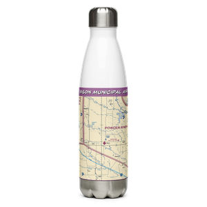 Bison Municipal Airport (6V5) VFR Sectional Water Bottle