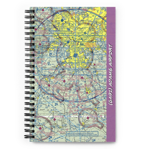 Adams Airport (GA91) VFR Sectional Notebook