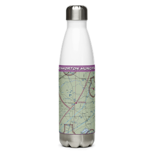 Throckmorton Municipal Airport (72F) VFR Sectional Water Bottle