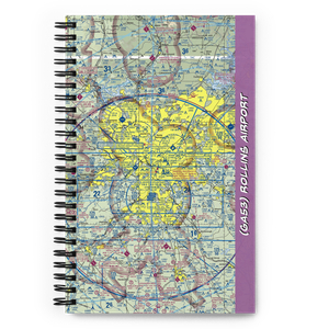 Rollins Airport (GA53) VFR Sectional Notebook