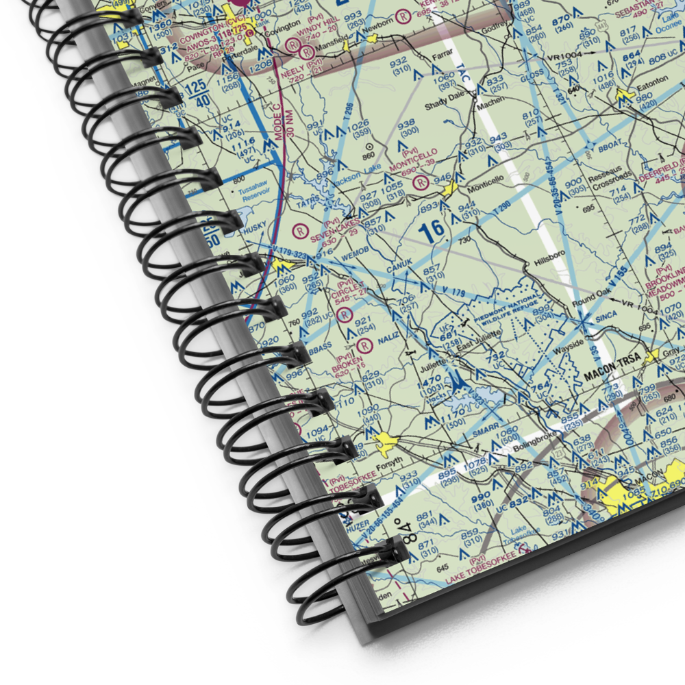 Dream Team Airport (GA50) VFR Sectional Notebook 