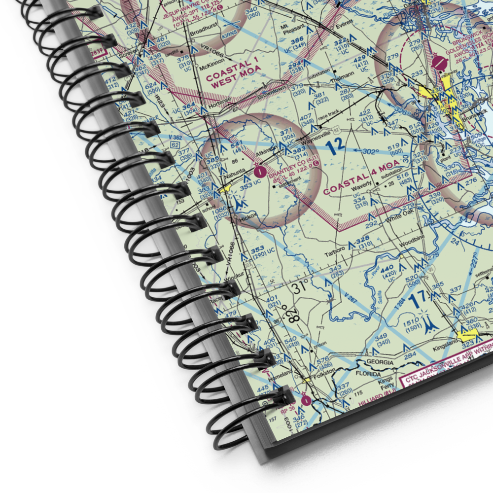 Townsend Air Strip (GA45) VFR Sectional Notebook 