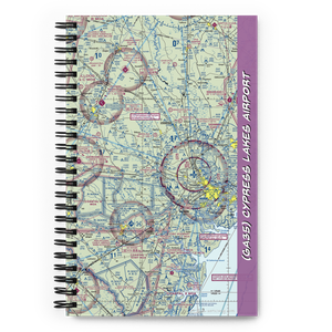 Cypress Lakes Airport (GA35) VFR Sectional Notebook