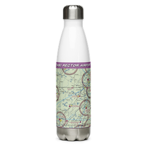 Rector Airport (7M8) VFR Sectional Water Bottle