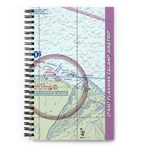 Flaxman Island Airstrip (FXM) VFR Sectional Notebook