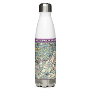 Seven Springs Airport (7SP) VFR Sectional Water Bottle