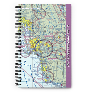 Buckingham Field (FL59) VFR Sectional Notebook