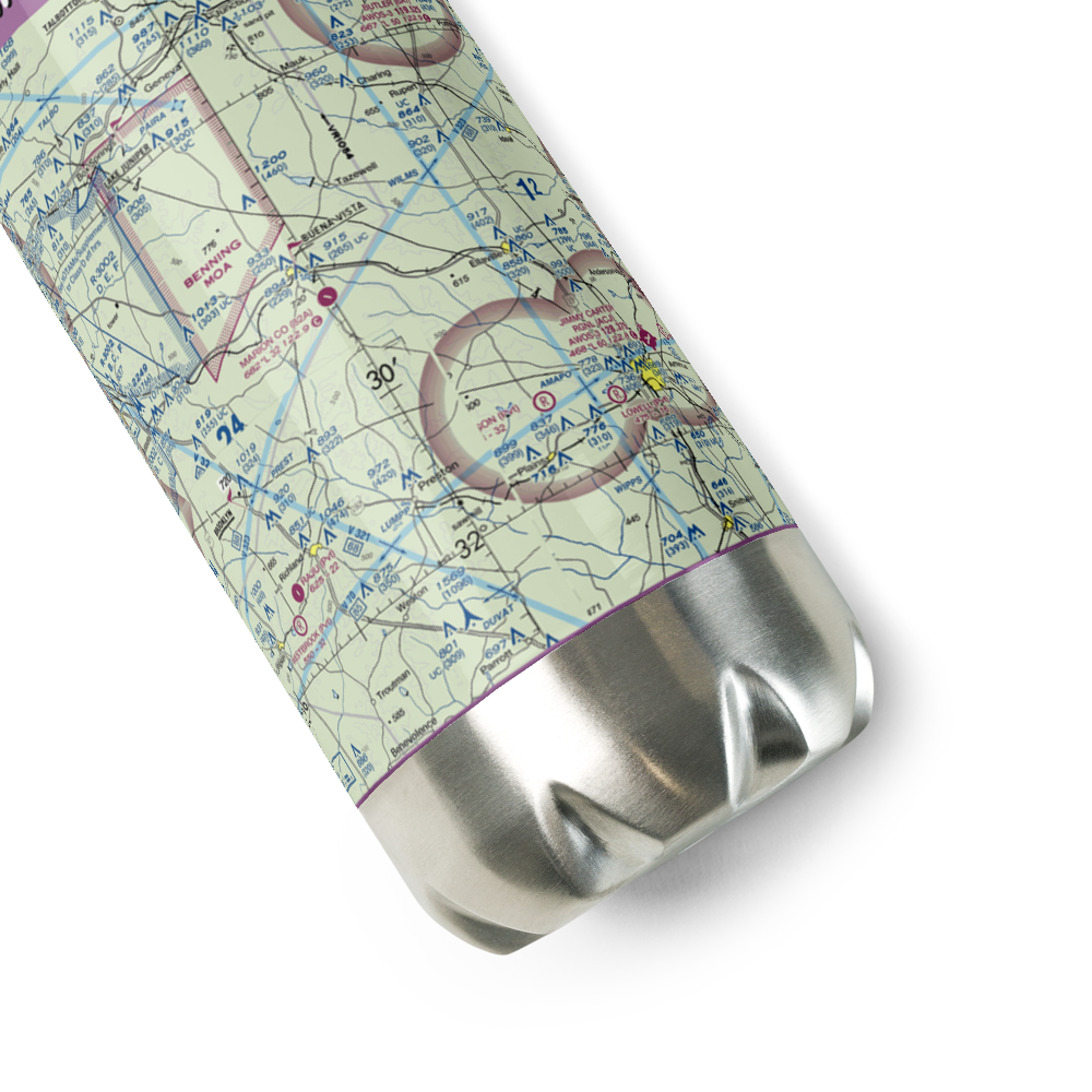 Marion County Airport (82A) VFR Sectional Water Bottle 