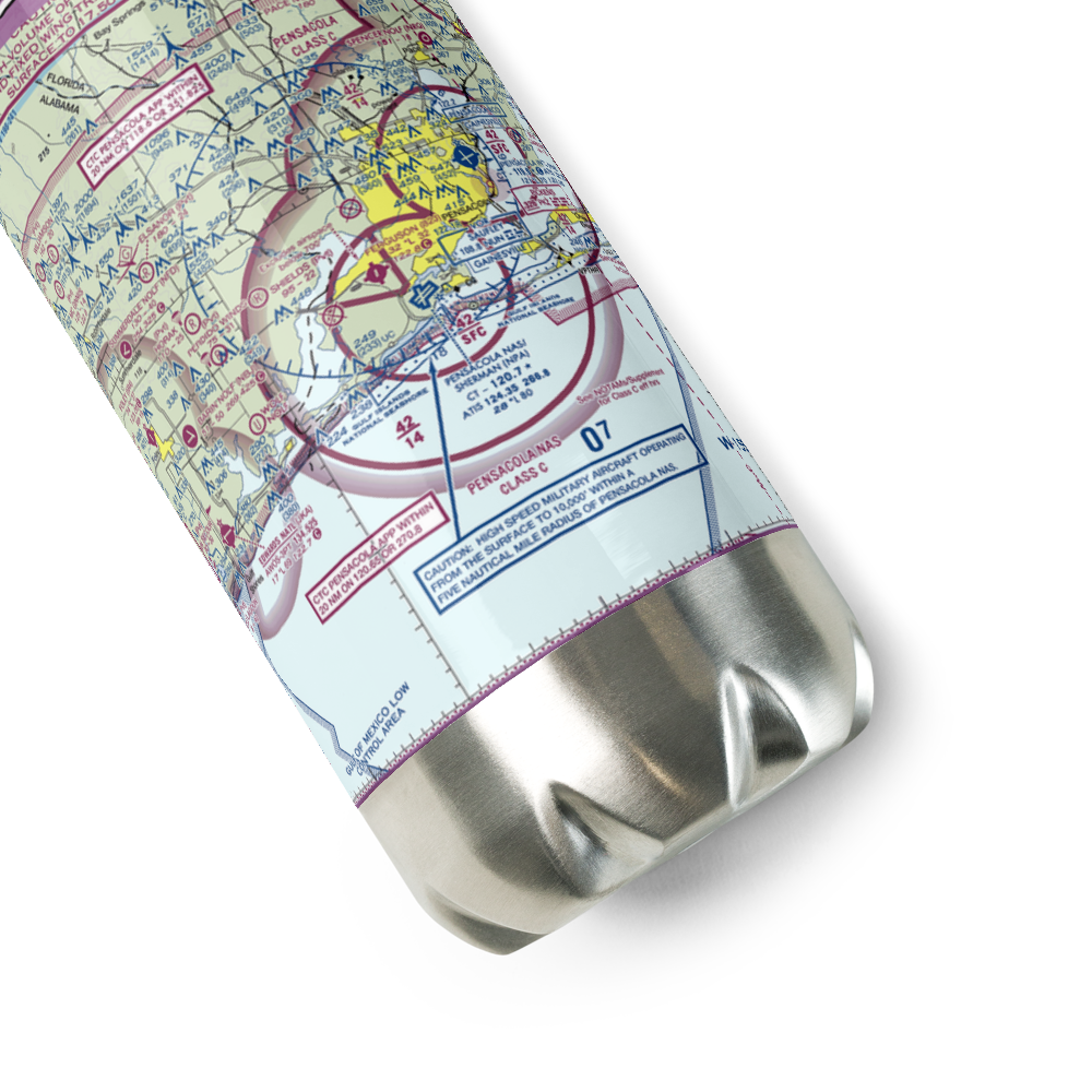 Ferguson Airport (82J) VFR Sectional Water Bottle 