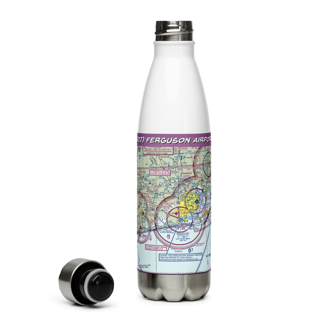 Ferguson Airport (82J) VFR Sectional Water Bottle 