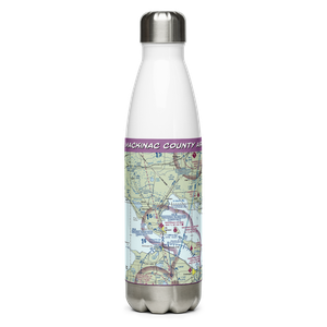 Mackinac County Airport (83D) VFR Sectional Water Bottle