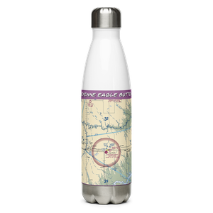 Cheyenne Eagle Butte Airport (84D) VFR Sectional Water Bottle