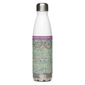 Carnegie Municipal Airport (86F) VFR Sectional Water Bottle