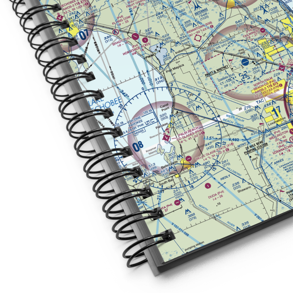 Kitching Cove Seaplane Base (FL26) VFR Sectional Notebook 