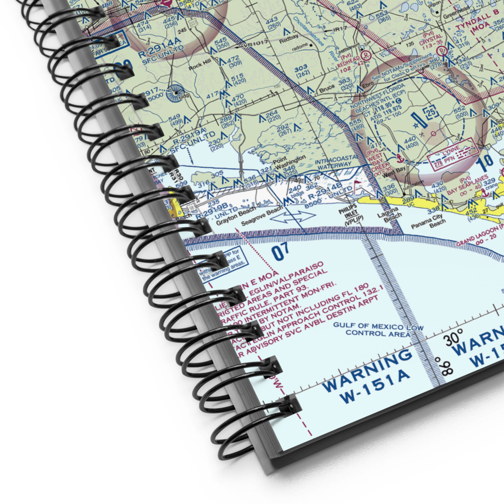 Pate Lake Seaplane Base (FL04) VFR Sectional Notebook 