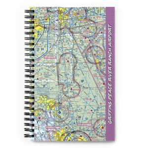 Griffins Peace River Ranch Airport (FL00) VFR Sectional Notebook