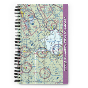 Hilliard's Private Airport (FD96) VFR Sectional Notebook