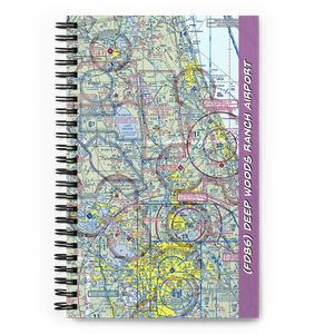 Deep Woods Ranch Airport (FD86) VFR Sectional Notebook
