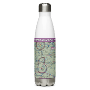 Harper Municipal Airport (8K2) VFR Sectional Water Bottle