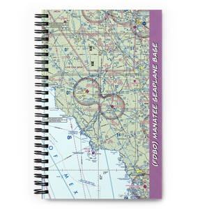 Manatee Seaplane Base (FD80) VFR Sectional Notebook