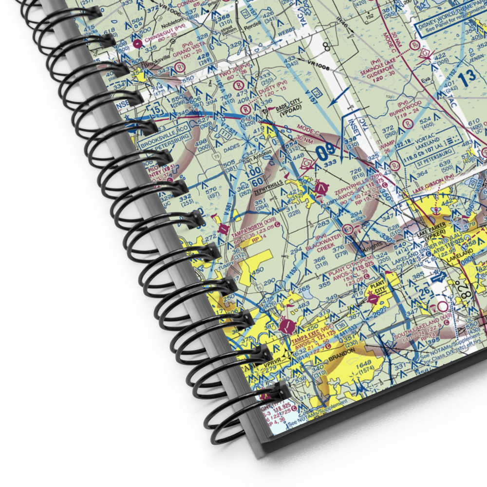 Kennedy Seaplane Base (FD78) VFR Sectional Notebook 