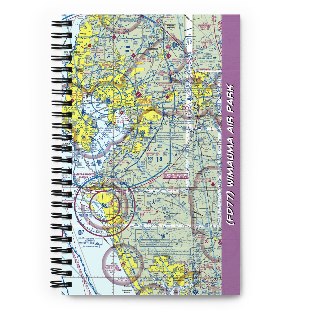 Wimauma Air Park (FD77) VFR Sectional Notebook 