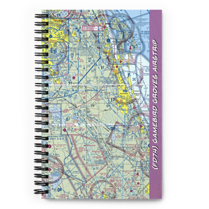 Gamebird Groves Airstrip (FD74) VFR Sectional Notebook