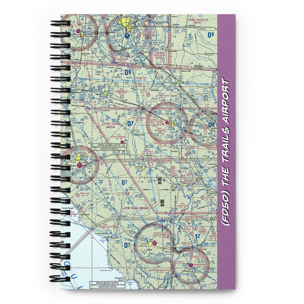 The Trails Airport (FD50) VFR Sectional Notebook 