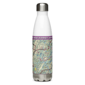 New Market Airport (8W2) VFR Sectional Water Bottle