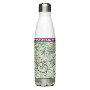 Broken Bow Airport (90F) VFR Sectional Water Bottle