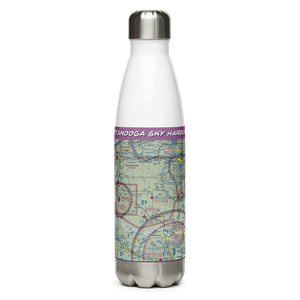 Chattanooga Sky Harbor Airport (92F) VFR Sectional Water Bottle