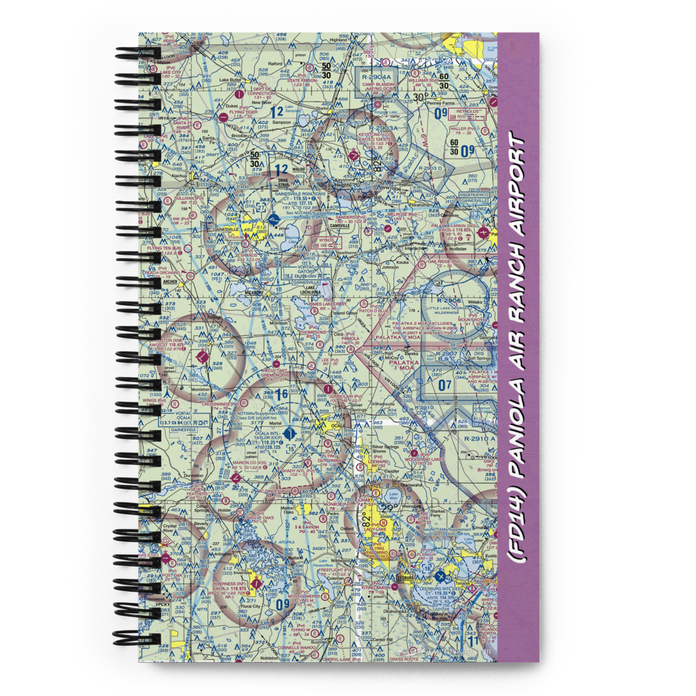 Paniola Air Ranch Airport (FD14) VFR Sectional Notebook 