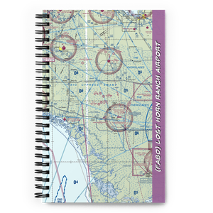 Lost Horn Ranch Airport (FA80) VFR Sectional Notebook